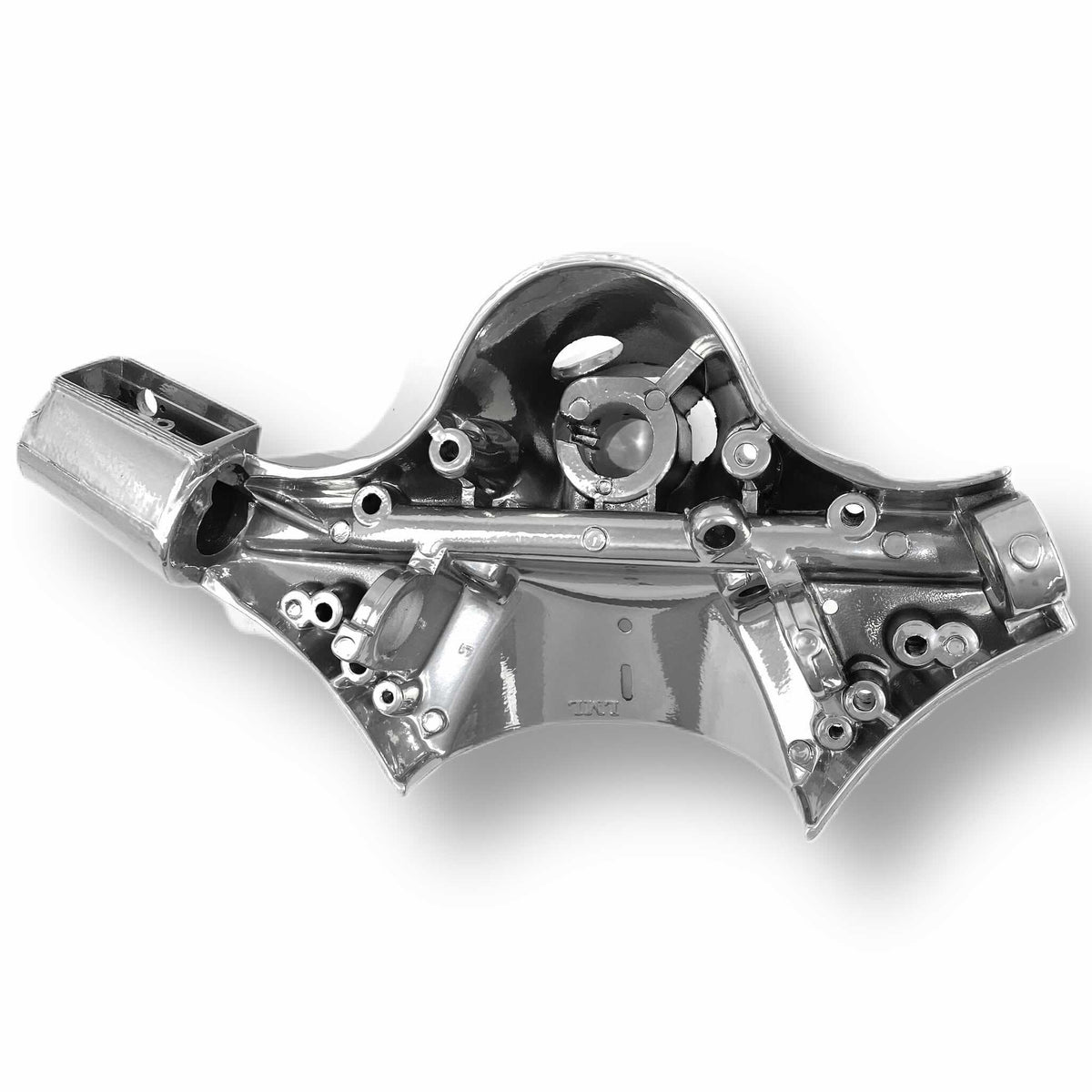 Vespa PX PE Disc LML 2T Star Headset Bottom - Powder Chrome