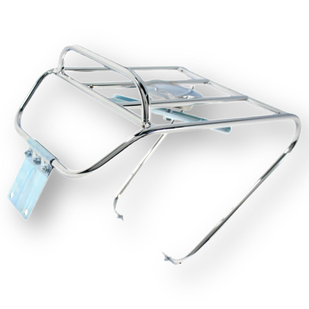 Lambretta Series 3 Li GP SX TV Chrome Rear Luggage Carrier inc Spare Wheel Holder