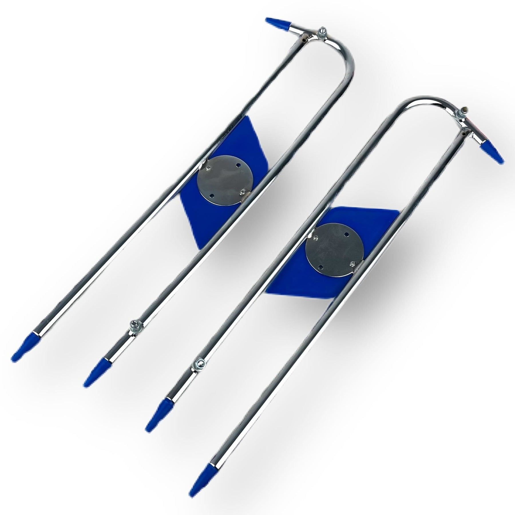 Lambretta Series 3 Li SX TV Side Panel Embellishers Protectors  - Blue