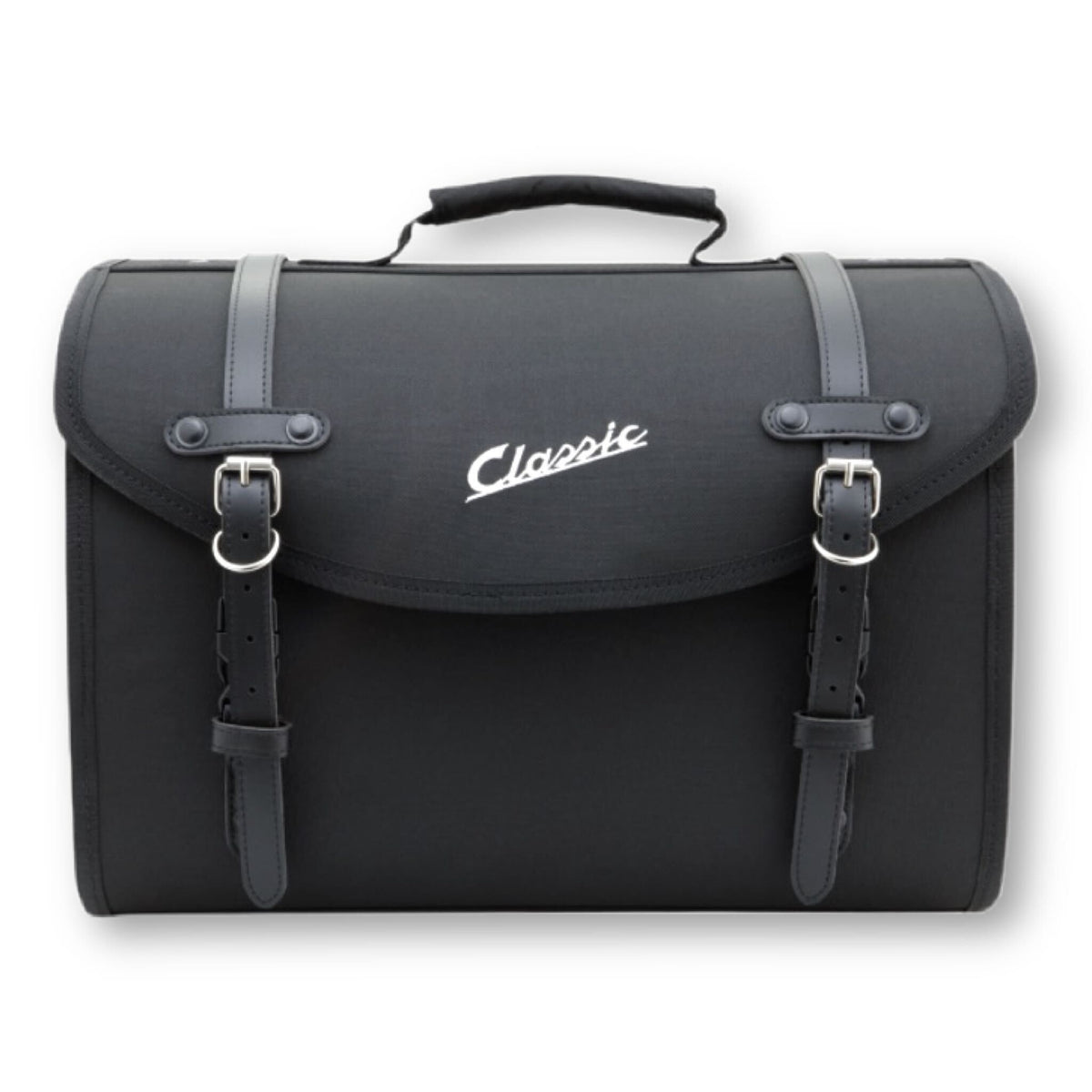 Vespa Lambretta Scooter PX GTS LX SIP Classic Large Top Rack Roll Bag Case 35L - Black