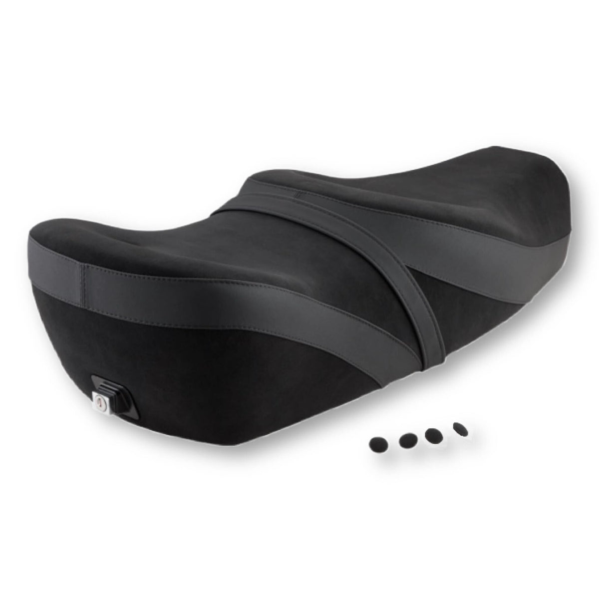 Vespa PX PE DISC MY T5 Classic Super Sprint VBB King & Queen Seat - Black New Pattern