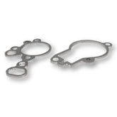 Vespa PX PE Super Sprint VBB BGM PRO Dellorto SI 24/24mm Float Chamber Spacer Kit Stainless Steel - 2mm