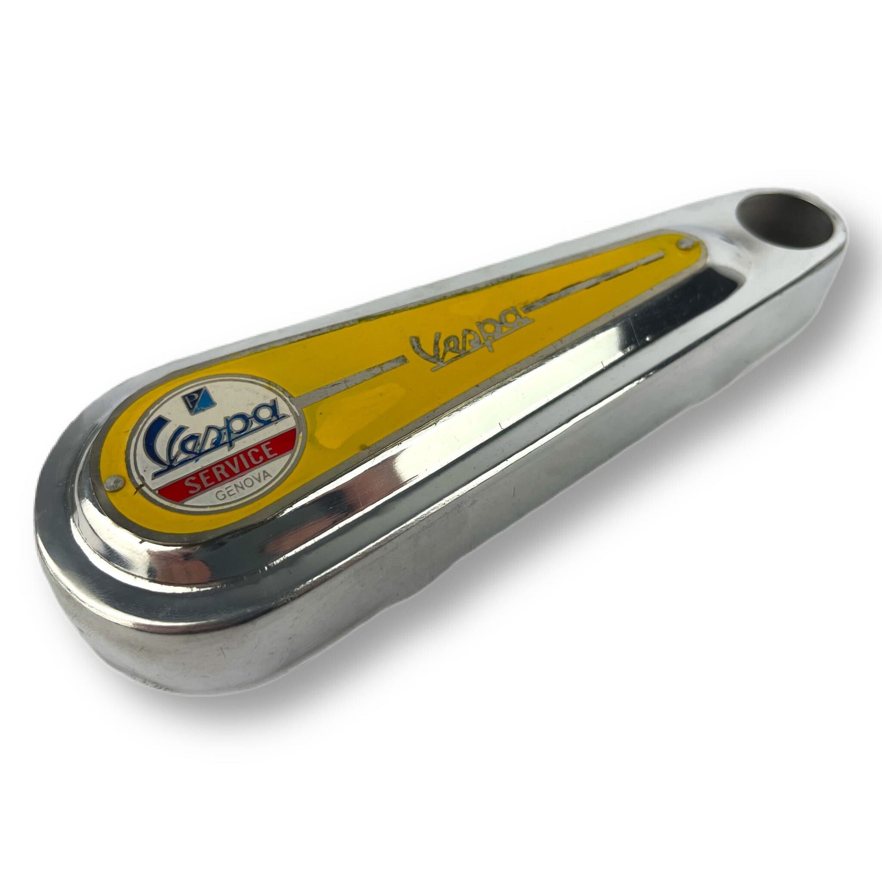 Vespa Super Sprint Rally VBB Vespa Service Fork Link Cover - Yellow