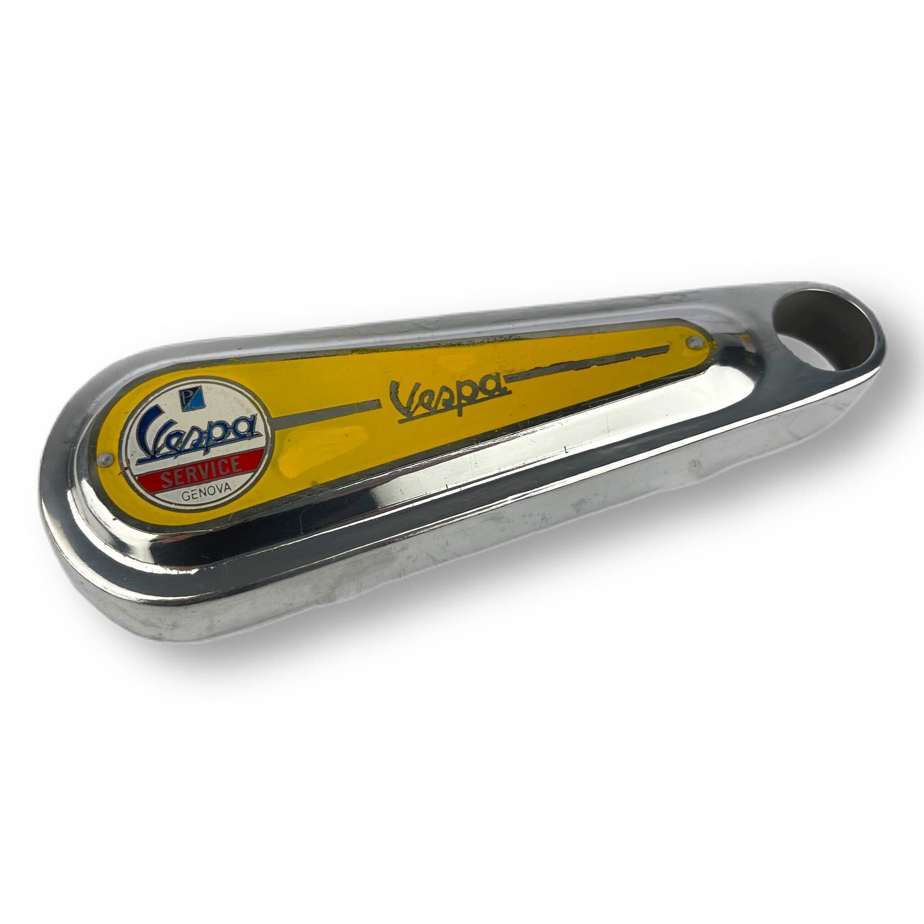 Vespa Super Sprint Rally VBB Vespa Service Fork Link Cover - Yellow