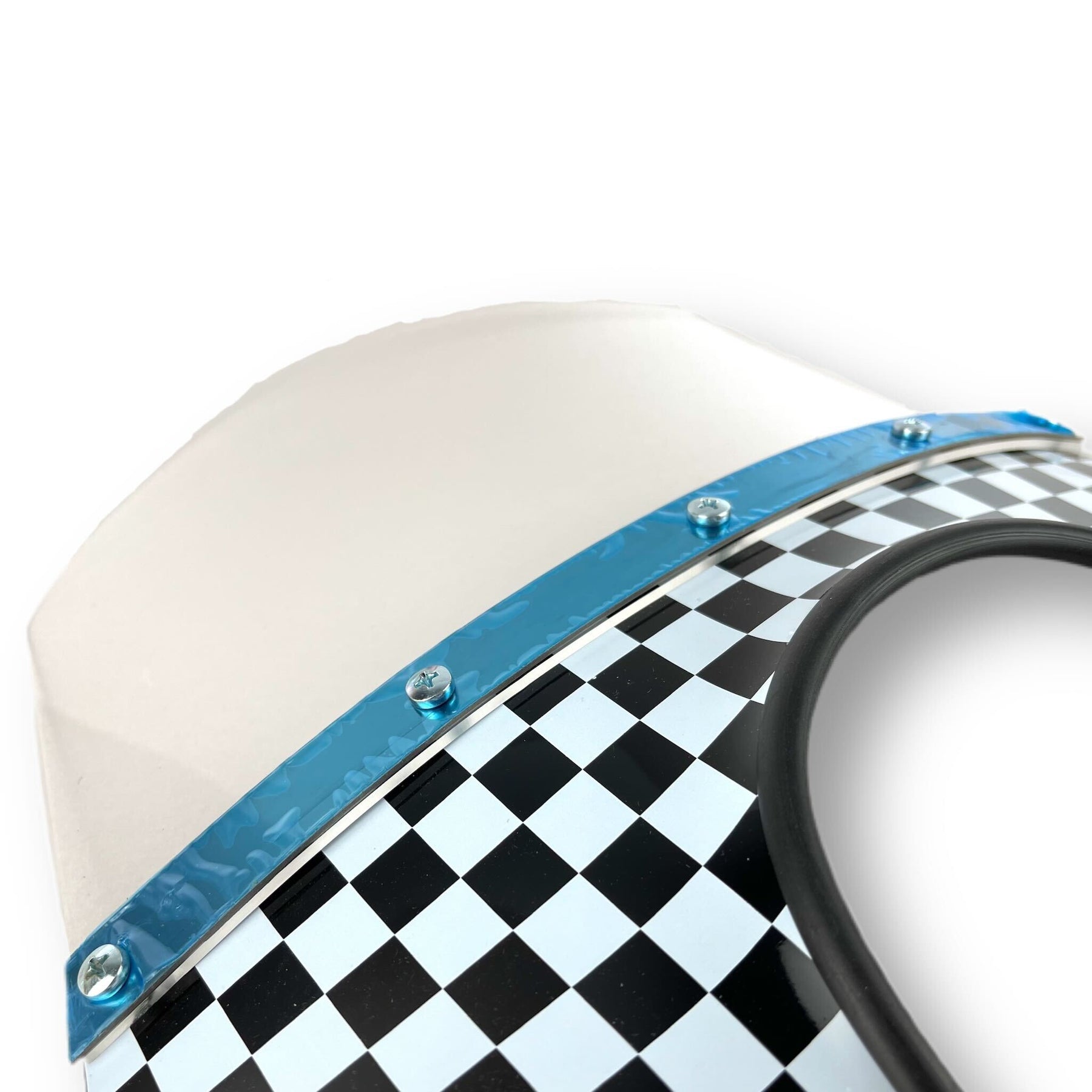 Vespa V50 V90 V100 Primavera ET3 MOD Style Flyscreen - Chequered