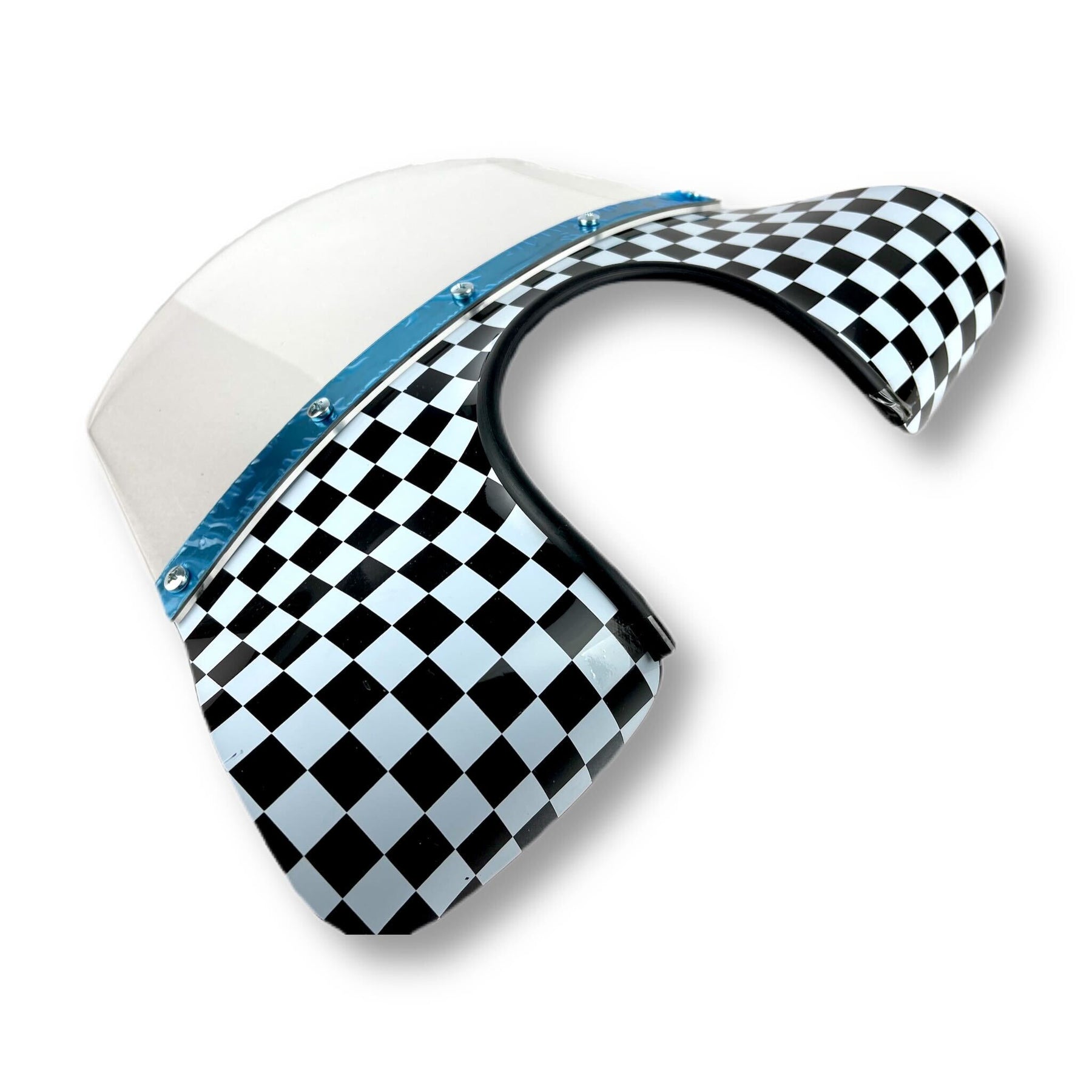 Vespa V50 V90 V100 Primavera ET3 MOD Style Flyscreen - Chequered