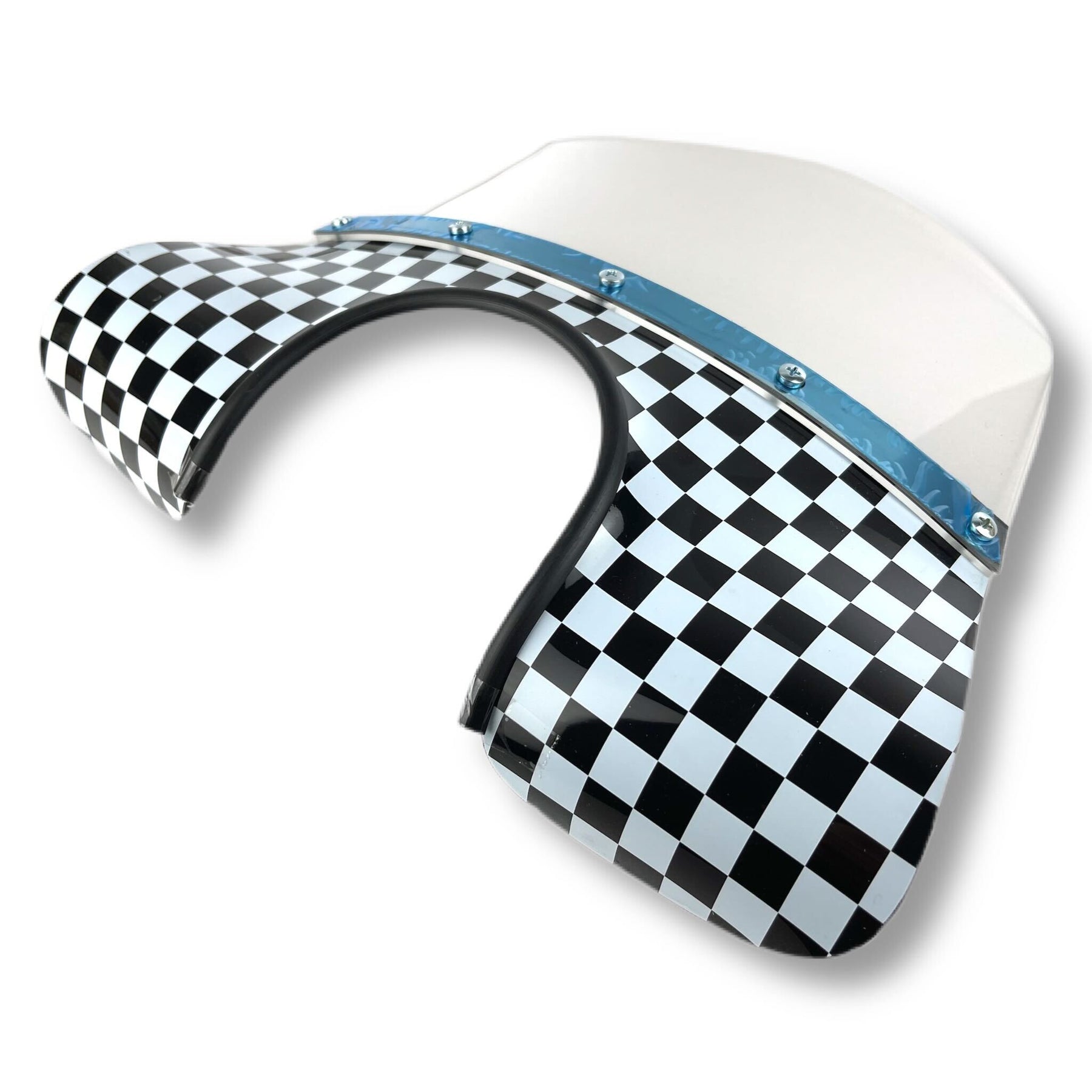 Vespa V50 V90 V100 Primavera ET3 MOD Style Flyscreen - Chequered