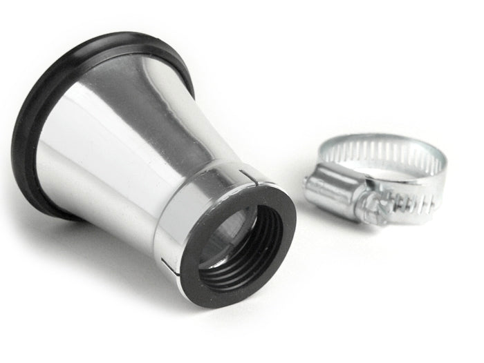 Vespa Lambretta BGM Carburettor Bellmouth With Intake Filter 28-35mm (l=60mm)