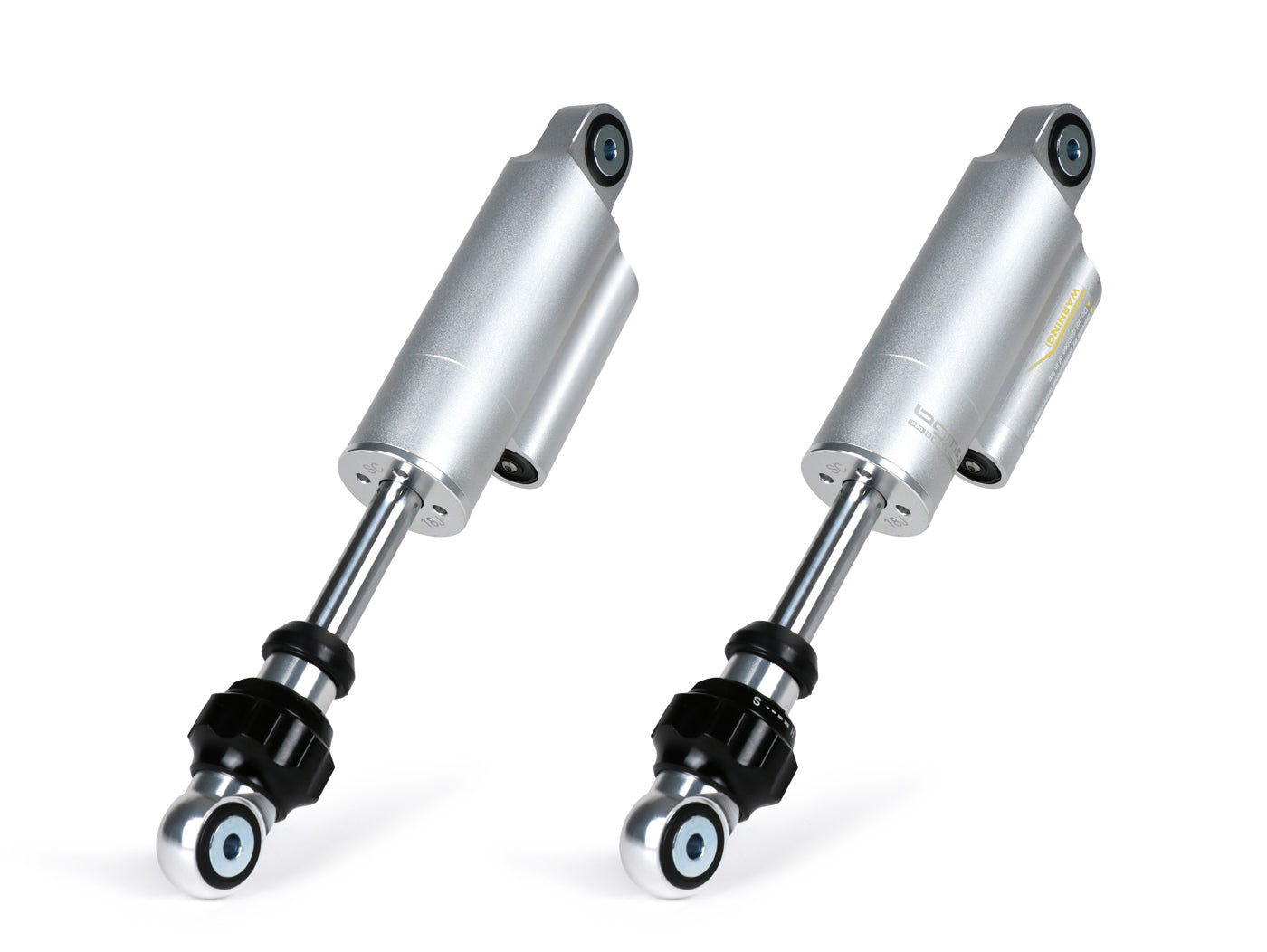 Lambretta Series 1 2 3 Li LiS GP SX TV BGM Pro Competition F16 Pair Front Dampers Silver