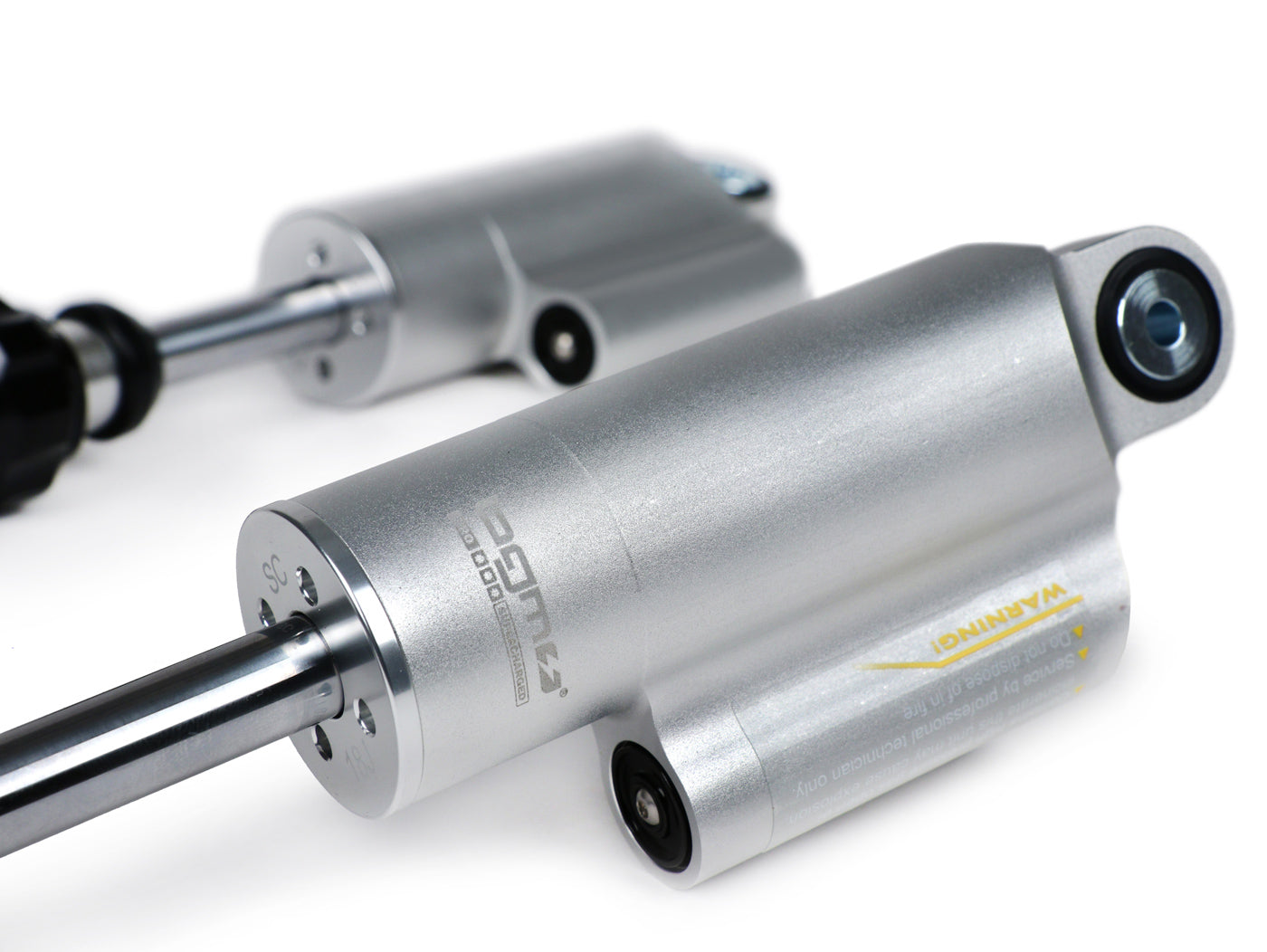 Lambretta Series 1 2 3 Li LiS GP SX TV BGM Pro Competition F16 Pair Front Dampers Silver