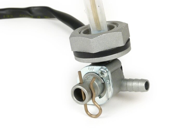 Vespa PX T5 Rally Super Sprint V50 PK VBB BGM Pro Faster Flow Petrol Fuel Tap V2.0 with Electronic Low Level Warning