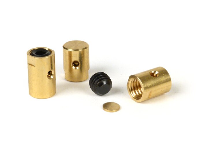 Lambretta Series 2 3 Li GP SX TV BGM ORIGINAL Cable Nipple Trunnion Set