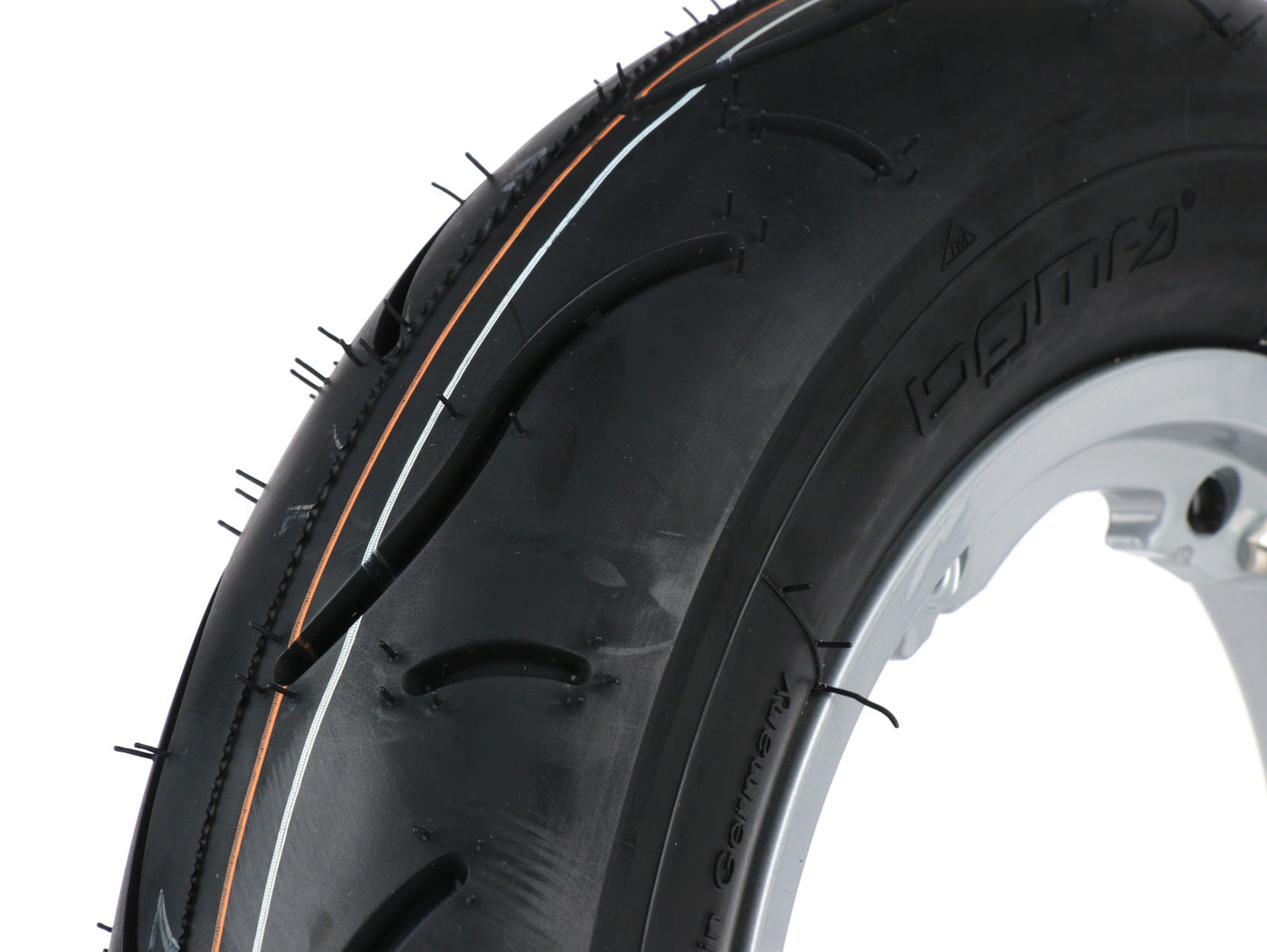 Lambretta Series 1 2 3 Li GP SX TV BGM Sport Tubeless Wheel Rim and Tyre 3.50 x 10 inch - Silver
