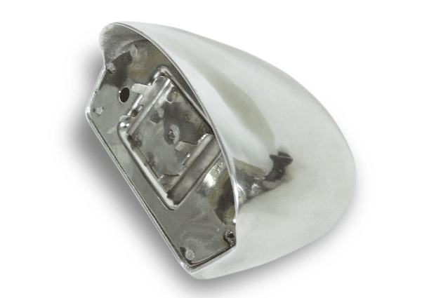 Lambretta LD 125 150 Rear Light Body - Polished Alloy