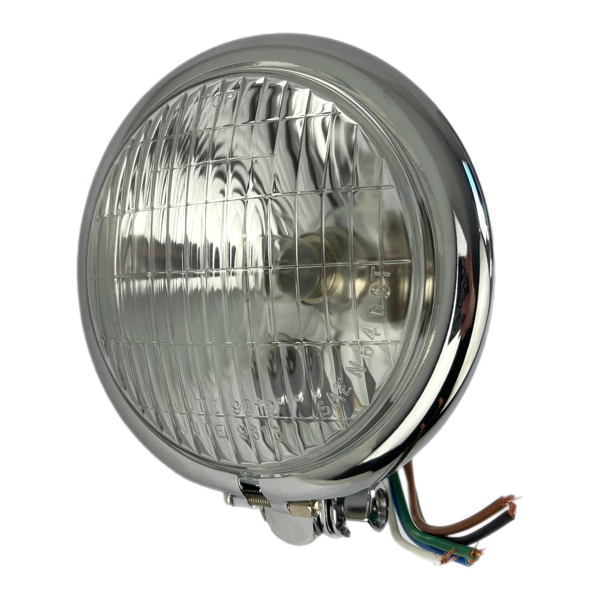 Bates Mini Style 4.5" Headlight Complete - Bottom Mount