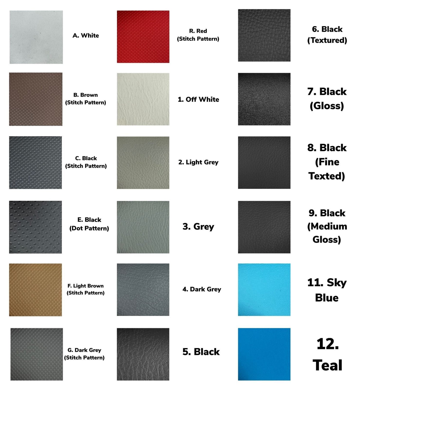 Vespa - Seat - Single - Set - VLB - Coloured - Made To Order