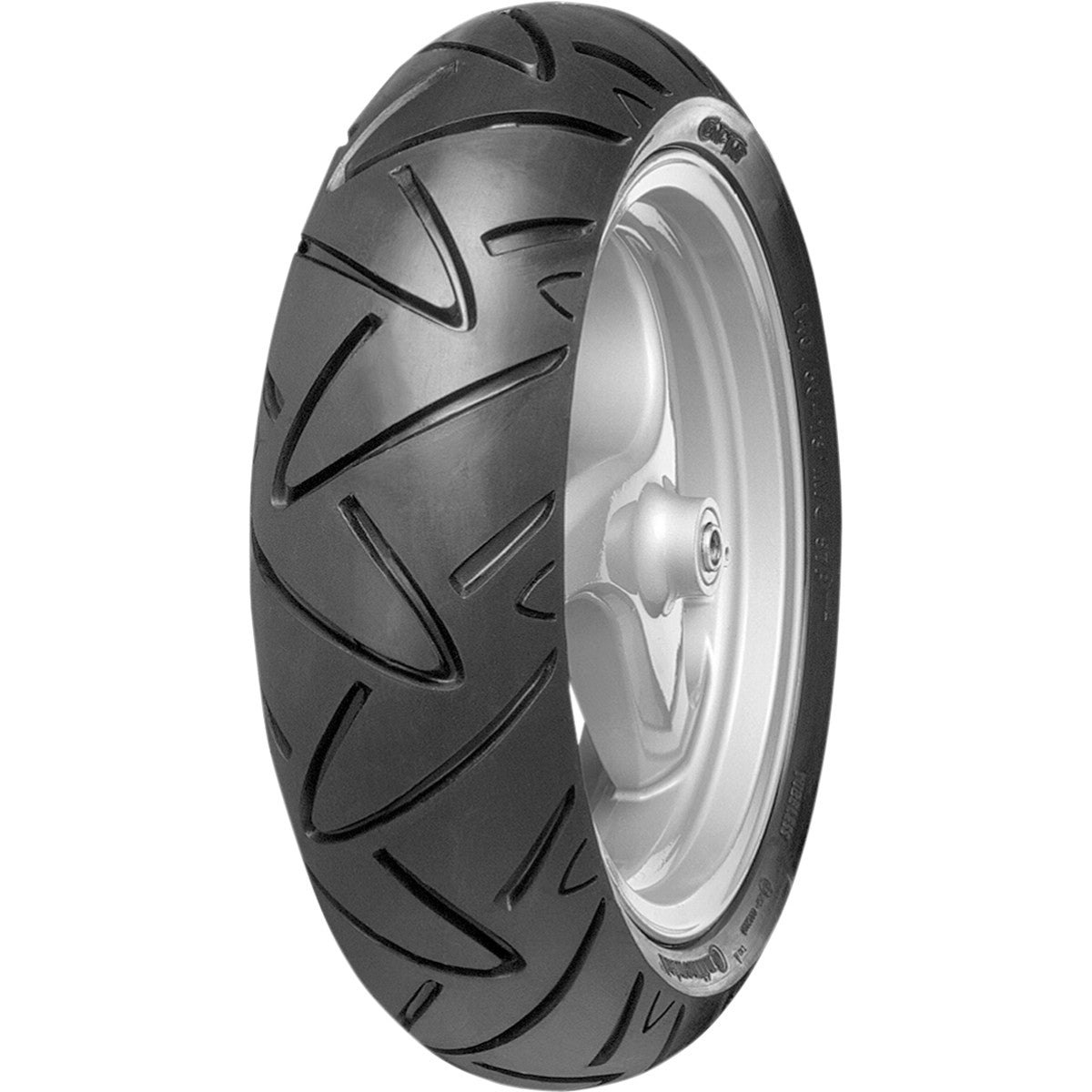 Continental Twist 100/80 X 10" 58M Tubeless Tyre Vespa ET2 ET4 Rear