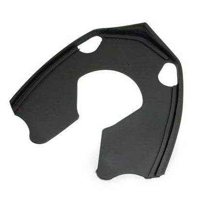 Black Rubber Li/SX/GP Lambretta Horncover To Front Mudguard