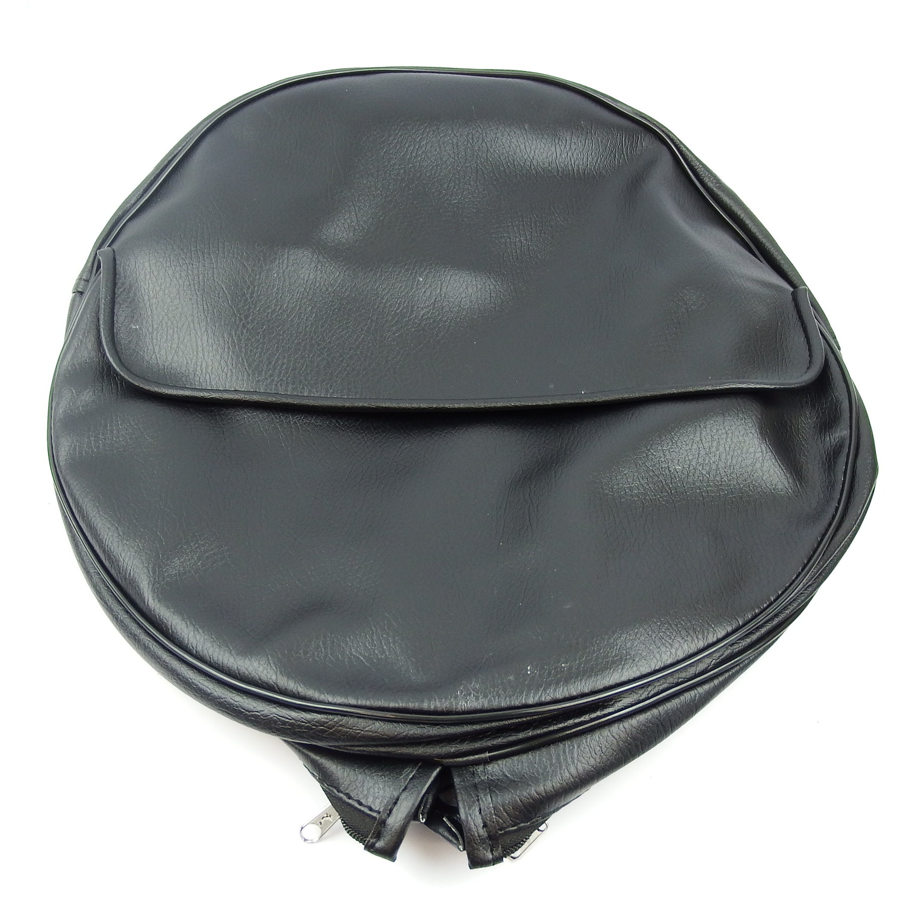 Vespa Scooter 8" Spare Wheel Cover - Black