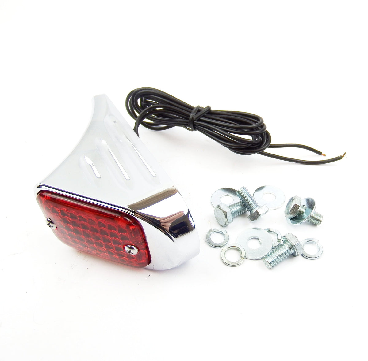 Lamp - Marker Light - Jag Style - Flat Base - Chrome