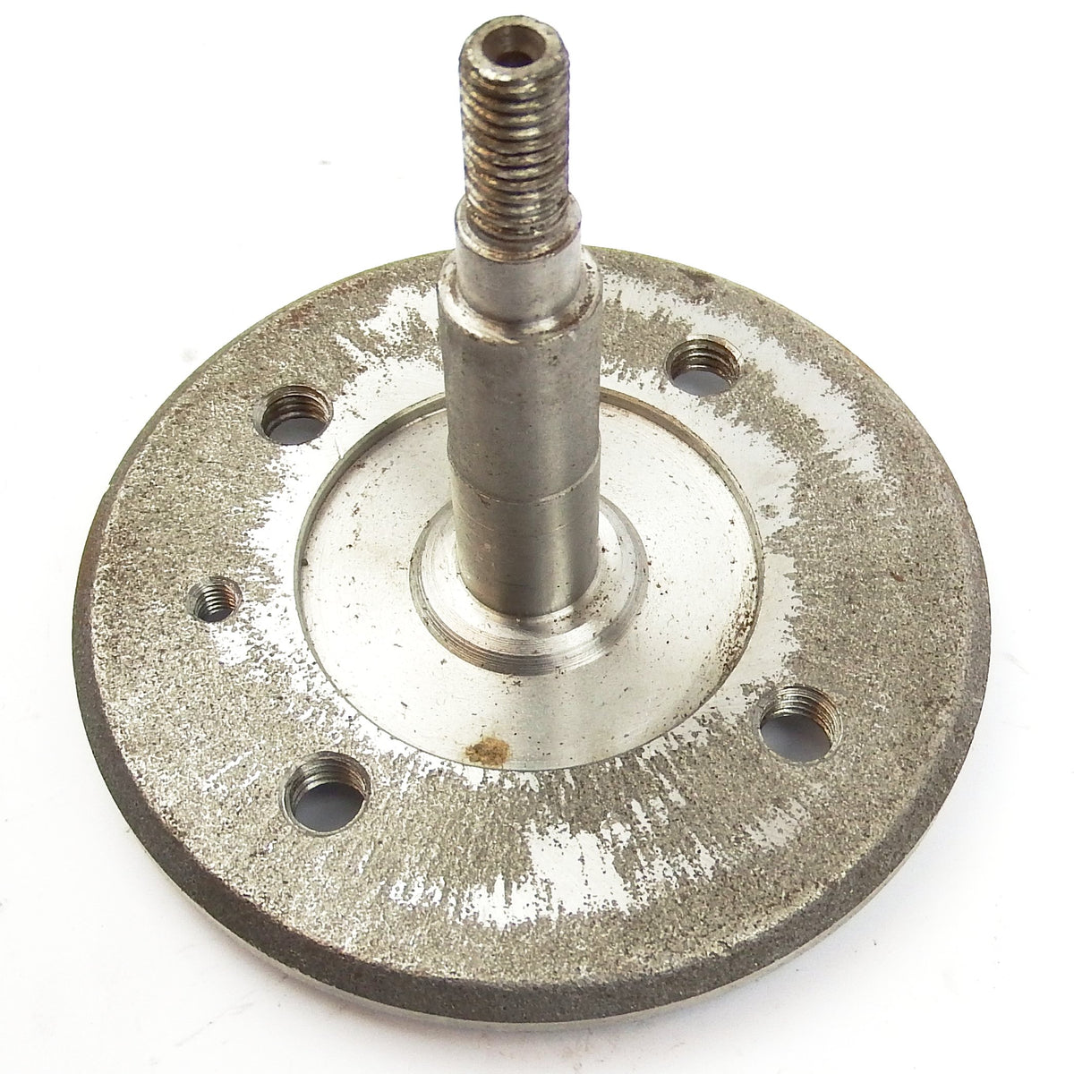 Vespa Front Hub Axle & Flange 4 Bolt Type V90, 100