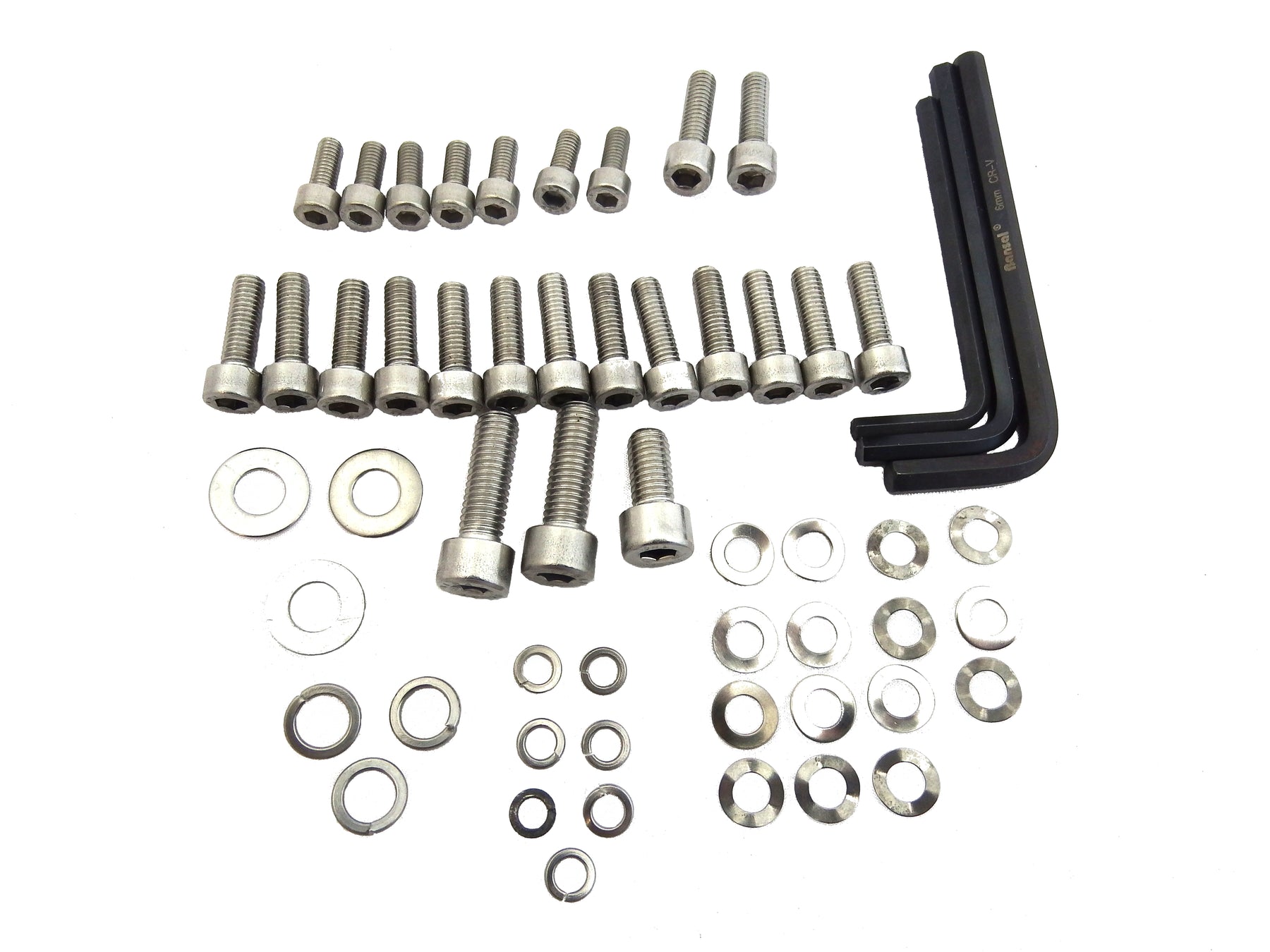 Lambretta Fixing Kit Engine & Cowling Allen Key Kit Stainless Steel