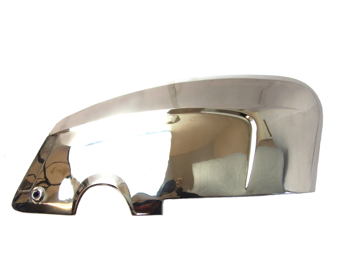 Lambretta Series 3 TV SX Li Special Polished Stainless Side Panels (with handle holes)