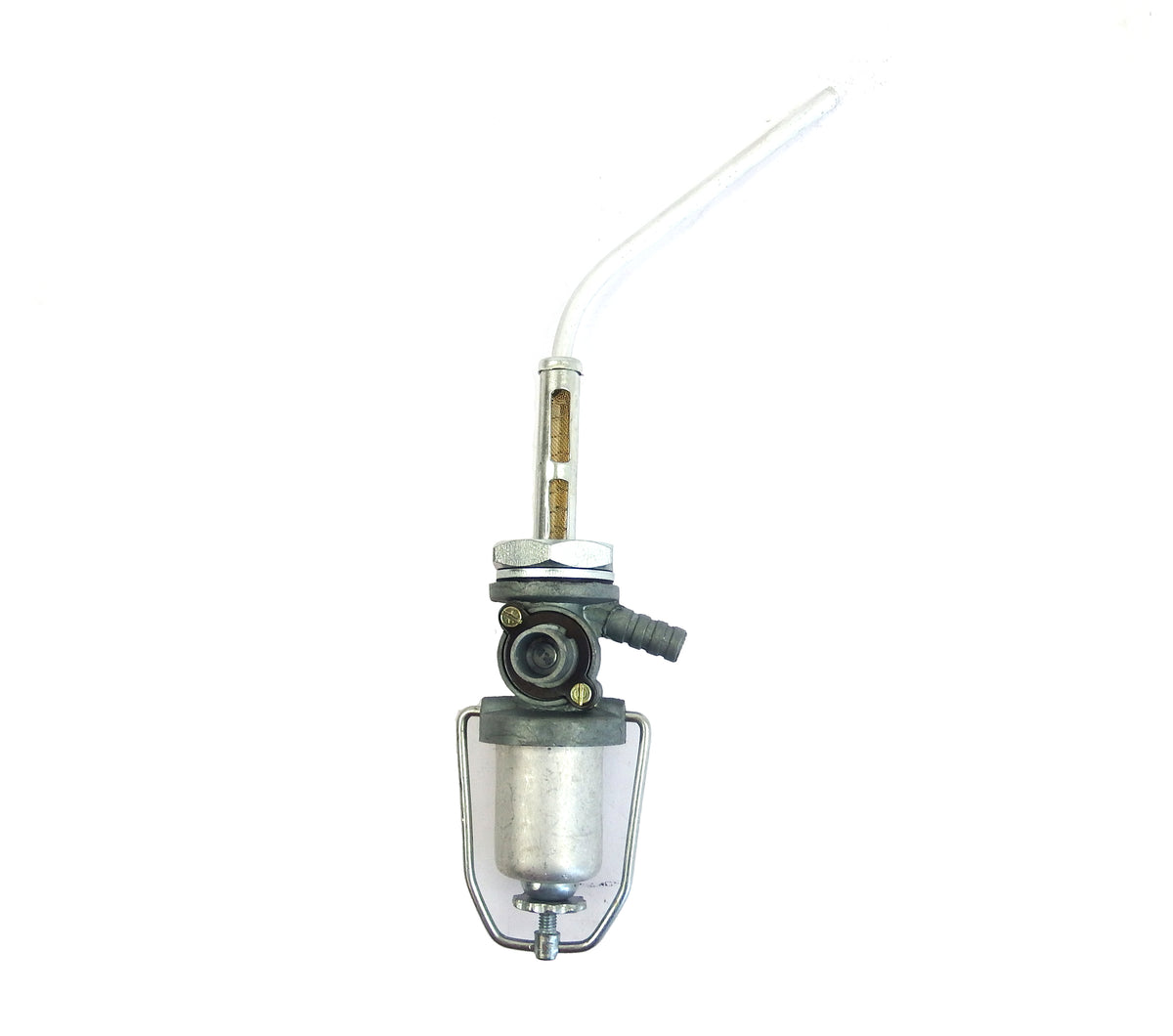 Vespa V50 Prim Super Sprint Petrol Tap - With Reserve And Metal Filter Bowl - Fits All Vespa