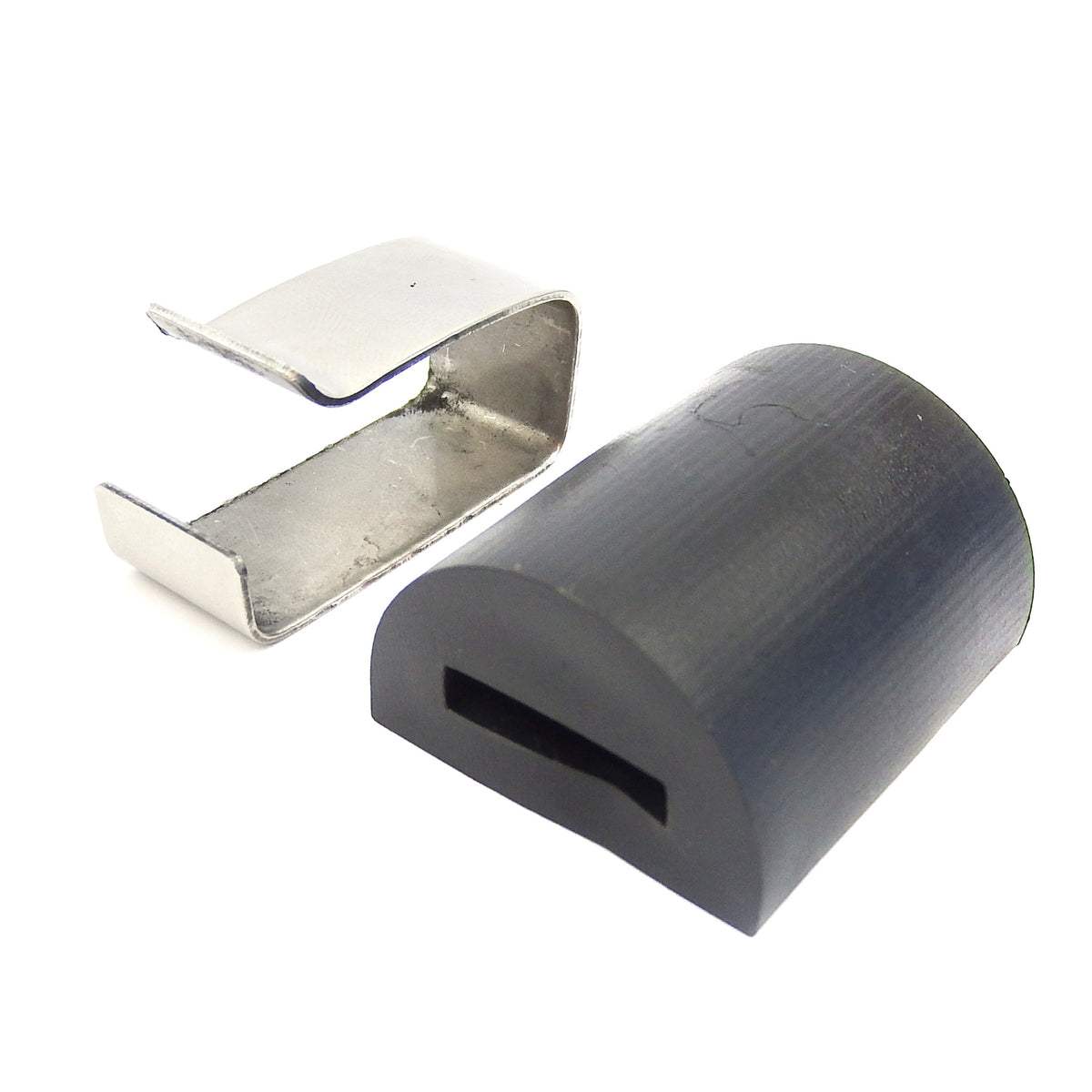 Lambretta Series 3 GP Side Panel Rubber Buffer and Clip Set