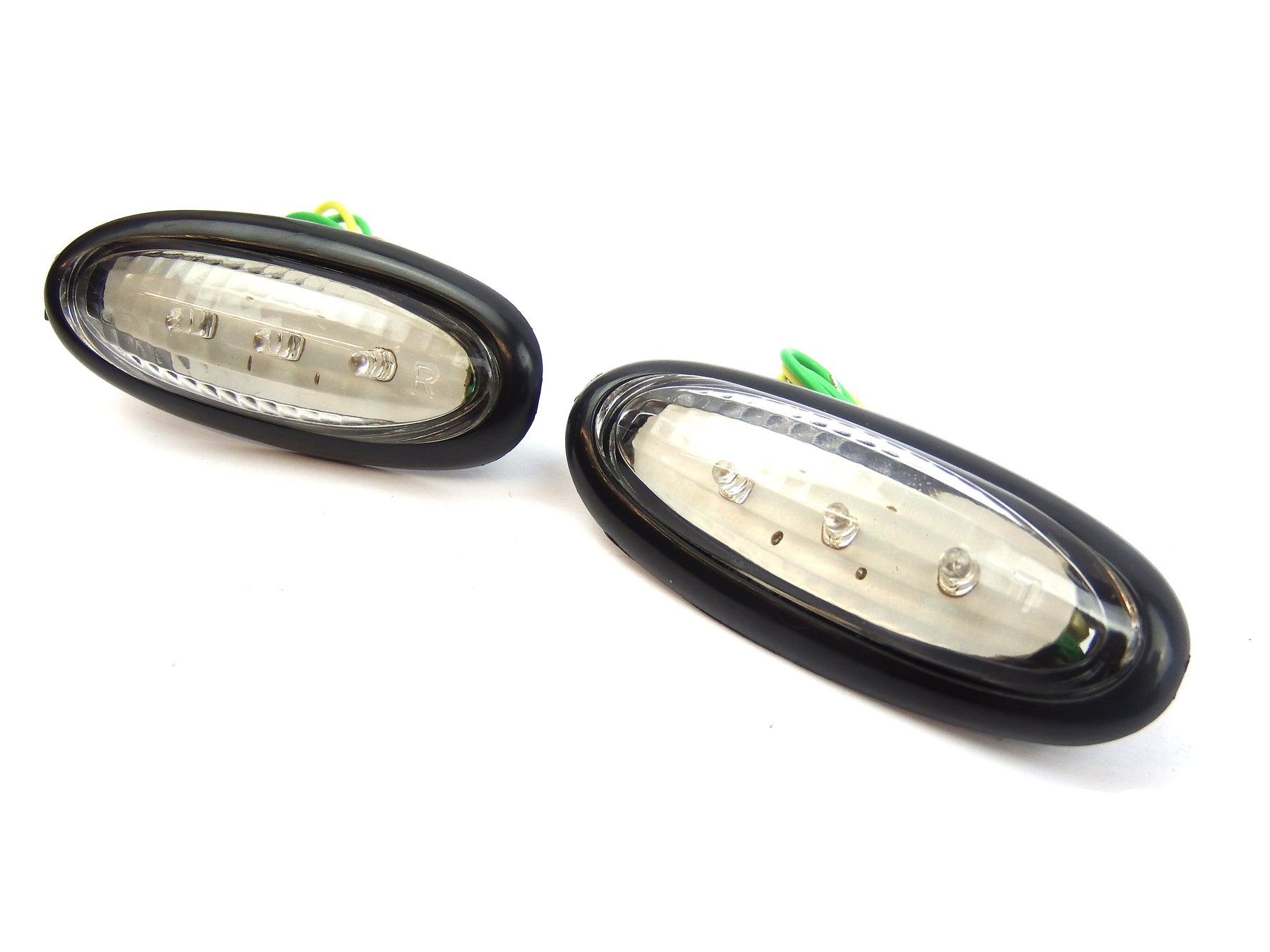 Gilera Runner Front Indicator Unit Set - Black Surround