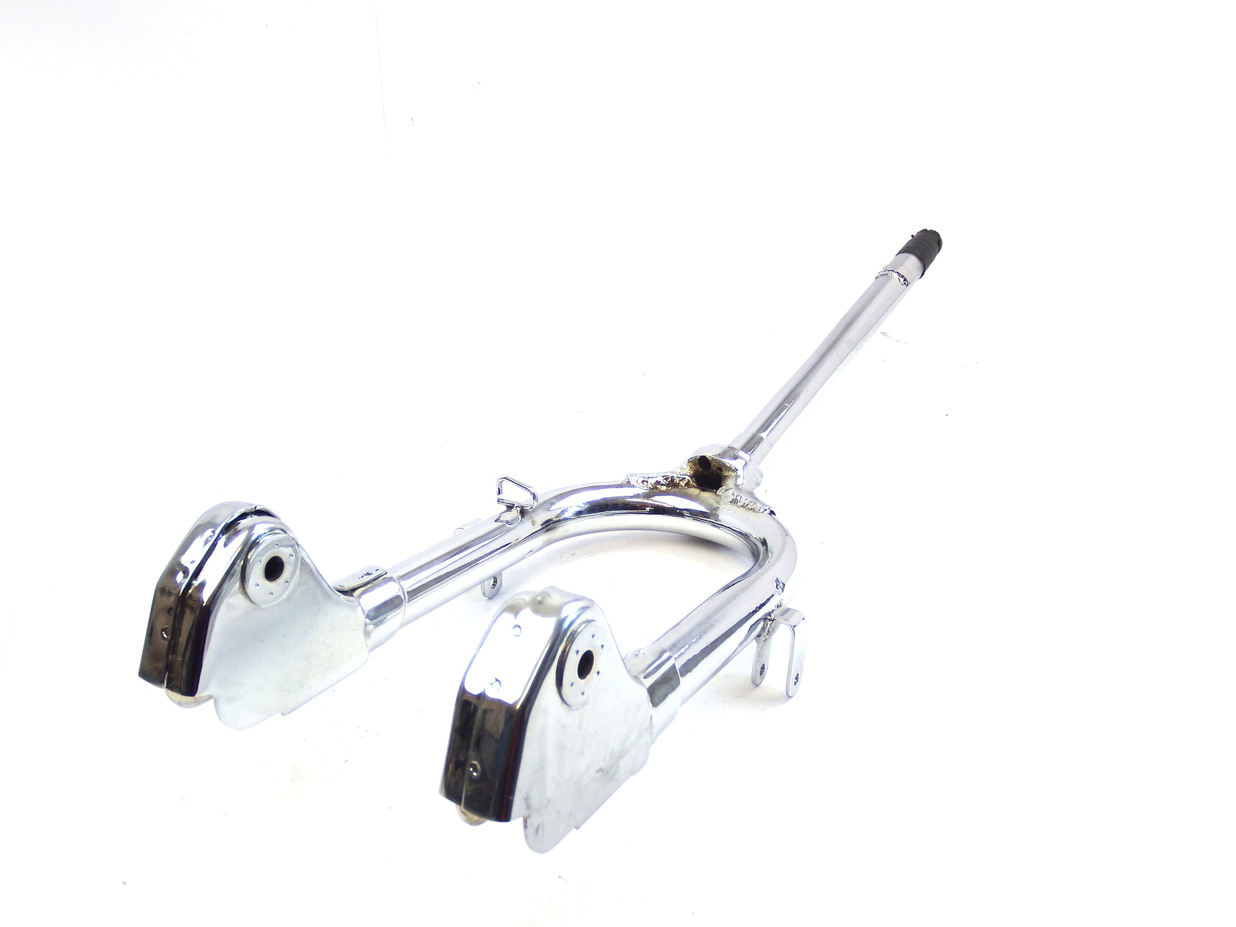 Lambretta Series 2 Li TV 125 150 175 Front Fork With Damper Brackets - Chrome