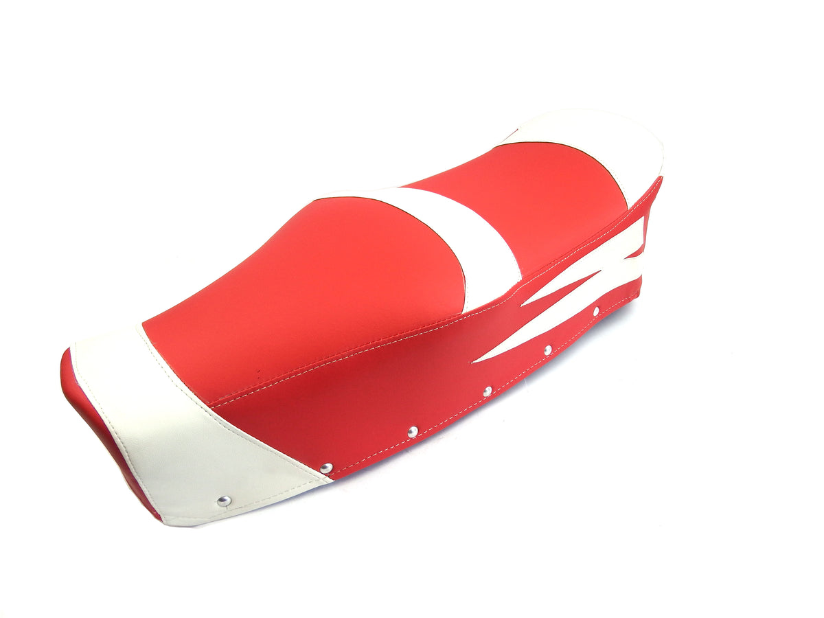 Lambretta - Seat Covolo - Maroon and White