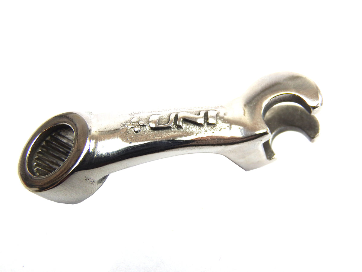 Lambretta Series 1 2 3 Li GP SX TV Rear Brake Arm - Polished Stainless Steel - UNI