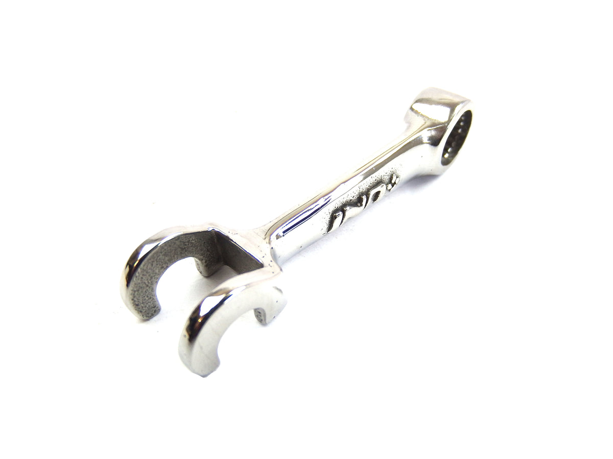 Lambretta Series 1 2 3 Li GP SX TV Front Brake Arm - Polished Stainless Steel - UNI