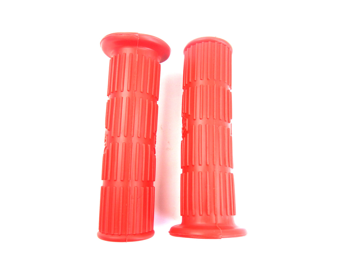 Lambretta Standard Twist Grips Red