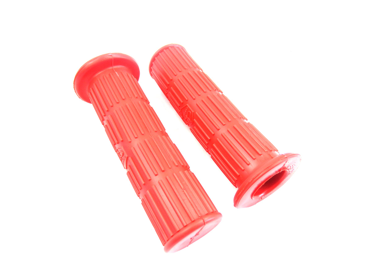 Lambretta Standard Twist Grips Red