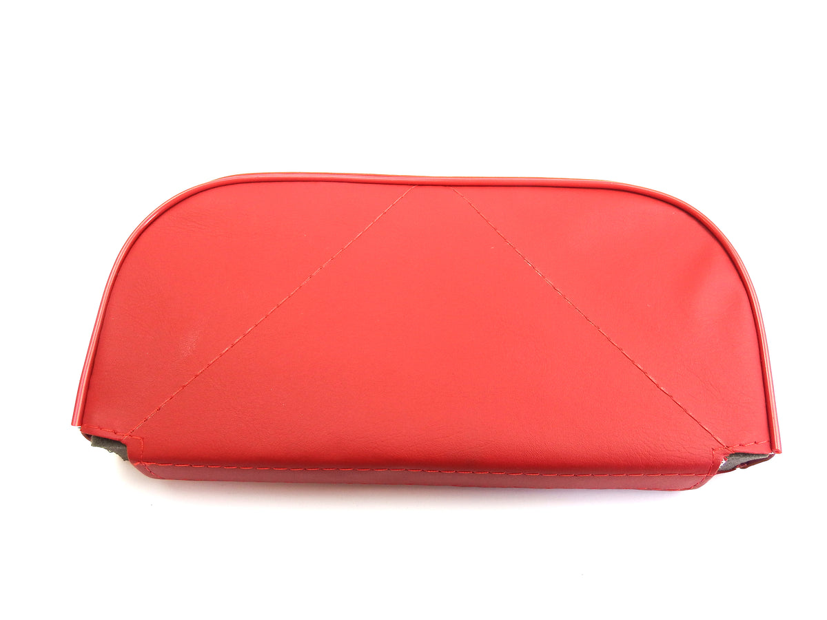 Vespa Lambretta Cuppini Carrier Backrest - Replacement Pad - Red