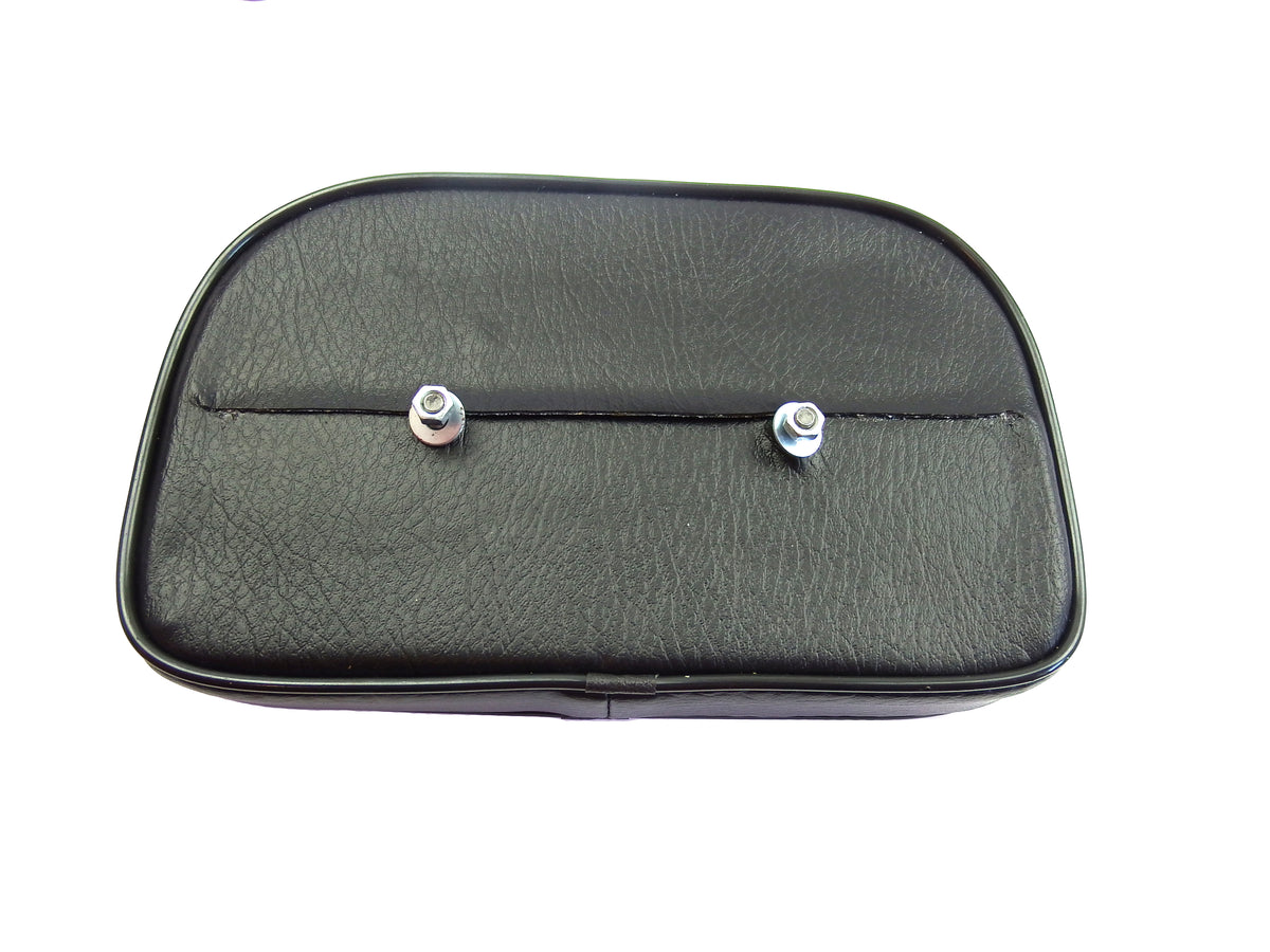 Vespa Lambretta Replacement Backrest Pad For 4 in 1 Stainless Carriers - Black