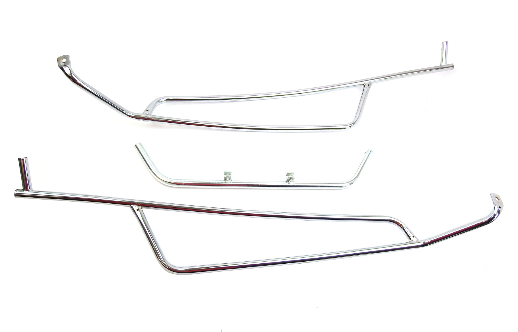 Vespa GTS GTV GT 125 250 300 Chrome Rear Crash Bars Cuppini