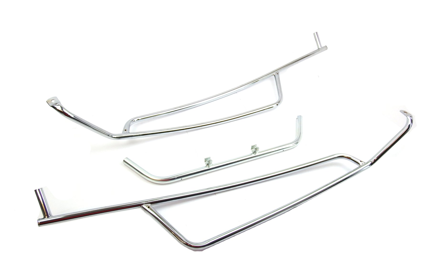 Vespa GTS GTV GT 125 250 300 Chrome Rear Crash Bars Cuppini