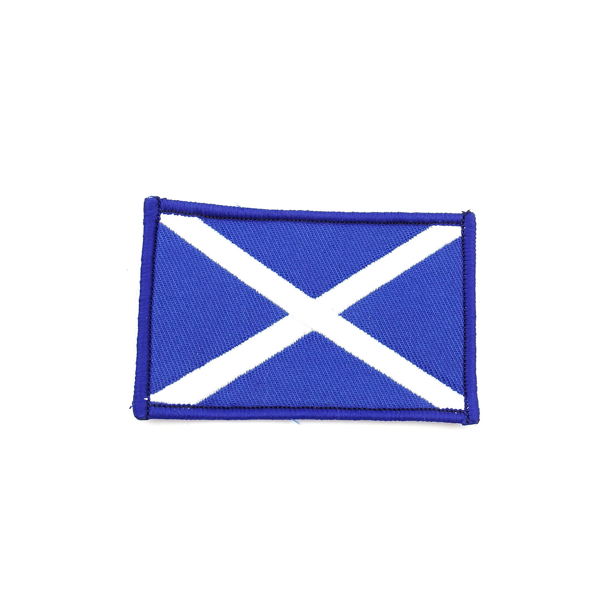 Scotland Flag Patch 8cm x 5cm - Sew On