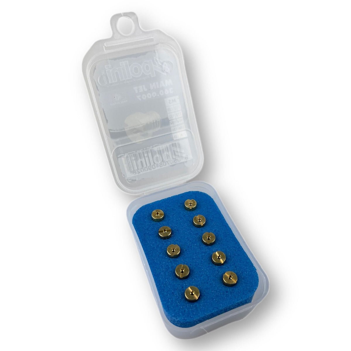 POLINI Dellorto Carburettor 5mm M5 Main Jet Set Pack Sizes 110-128