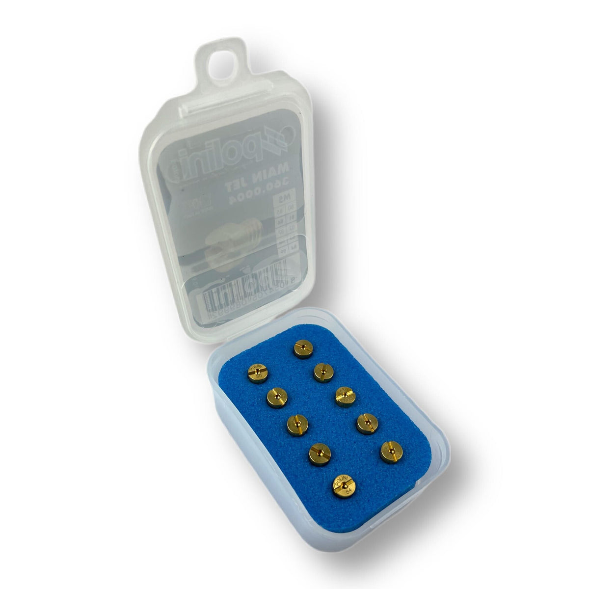 POLINI Dellorto Carburettor 5mm M5 Main Jet Set Pack Sizes 80-89