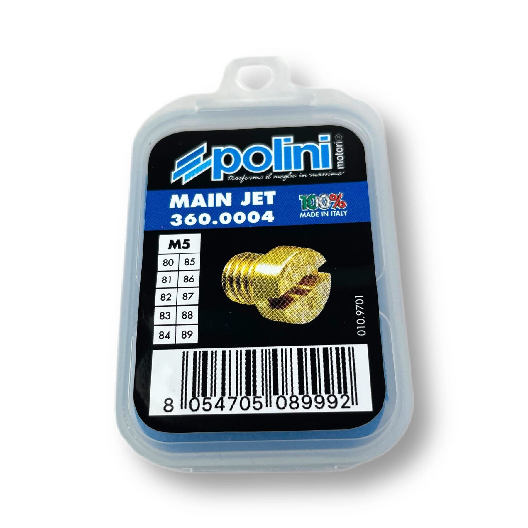 POLINI Dellorto Carburettor 5mm M5 Main Jet Set Packs