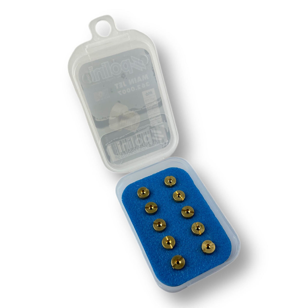 POLINI Dellorto Carburettor 6mm M6 Main Jet Set Pack Sizes 160-178