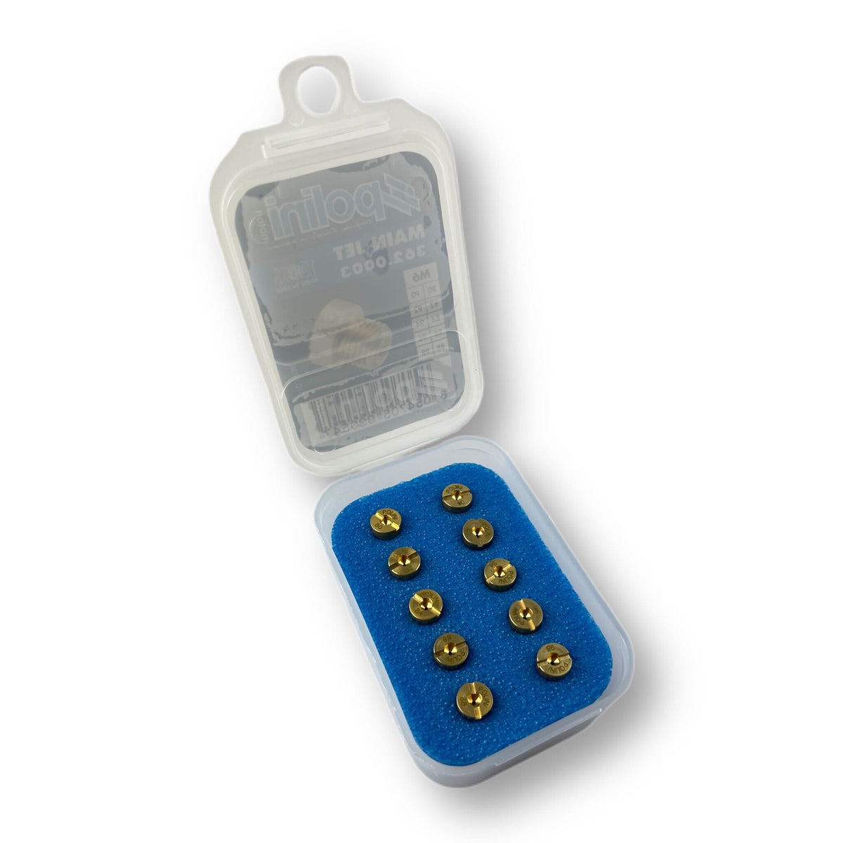 POLINI Dellorto Carburettor 6mm M6 Main Jet Set Pack Sizes 80-98