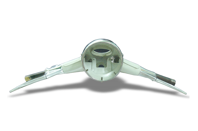 Lambretta Series 2 TV 175 Headset With Drop Dropped Handlebars