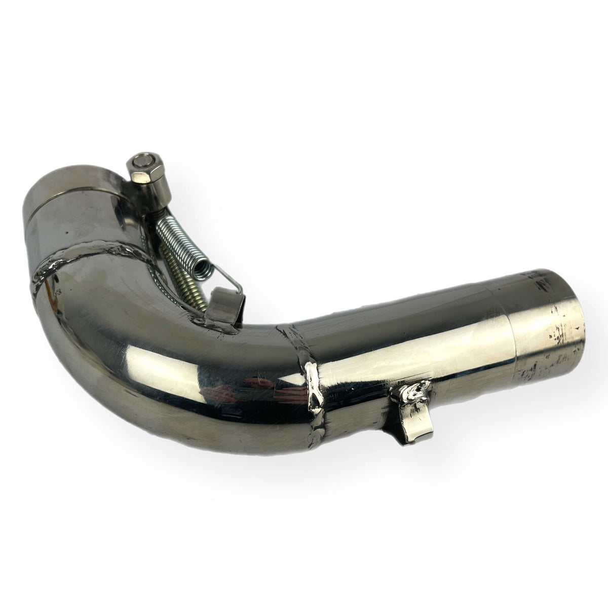 Vespa PX125 150 Sterling Performance Exhaust Left Hand Manifold - Stainless Steel