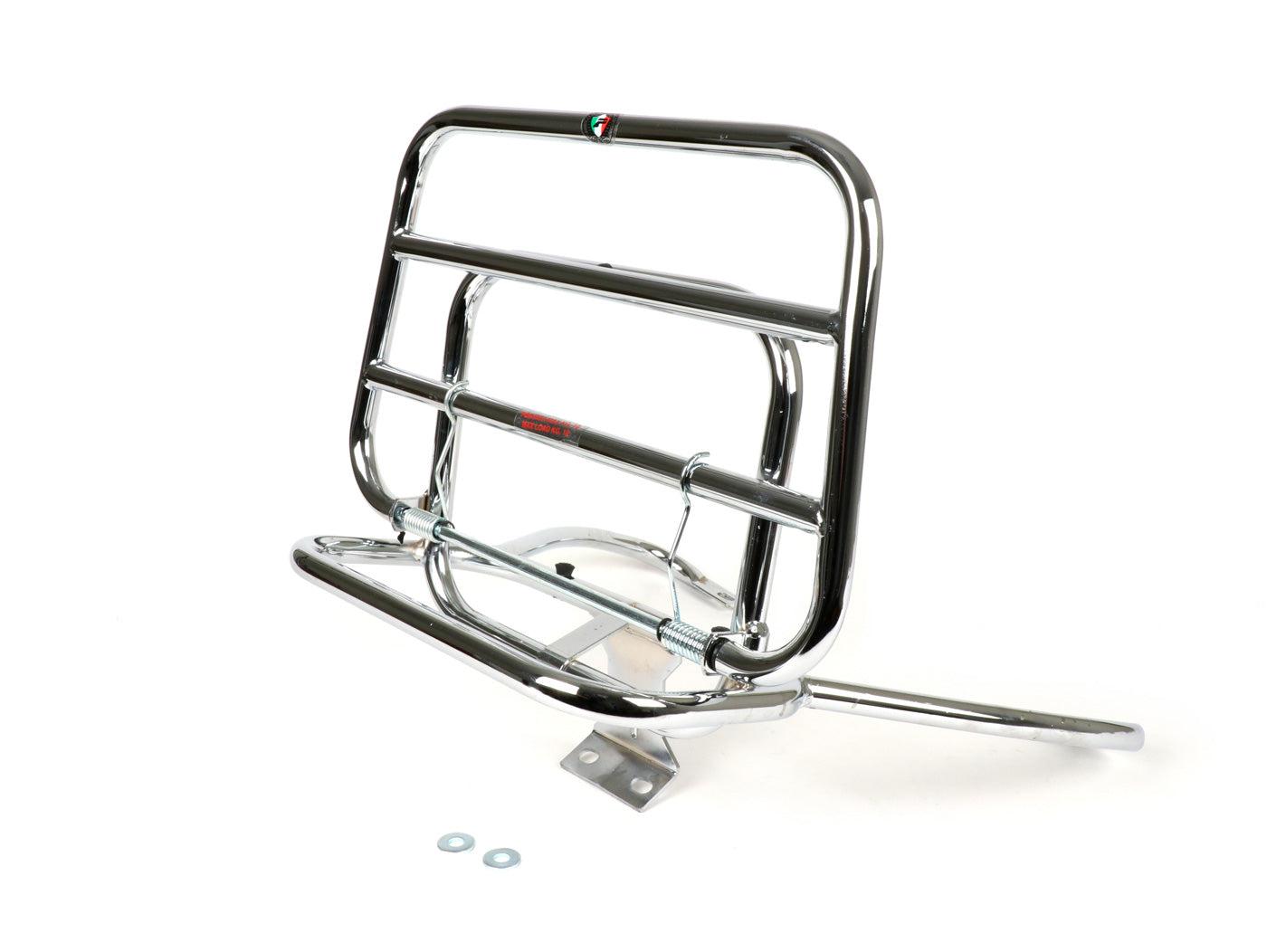 Piaggio Vespa GTS GTV 125 250 300 Chrome Rear Folding Carrier