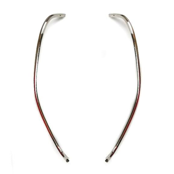 Lambretta Series 3 Li SX TV Leg Shield Beading Trim- Stainless Steel